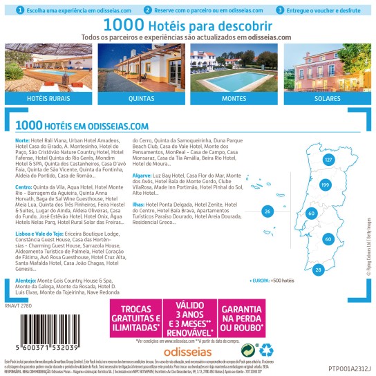PACK ODISSEIAS FUGAS A DOIS - Image product