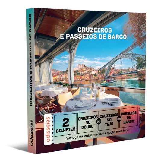 PACK ODISSEIAS CRUZEIROS E PASSEIOS DE BARCO - Image product
