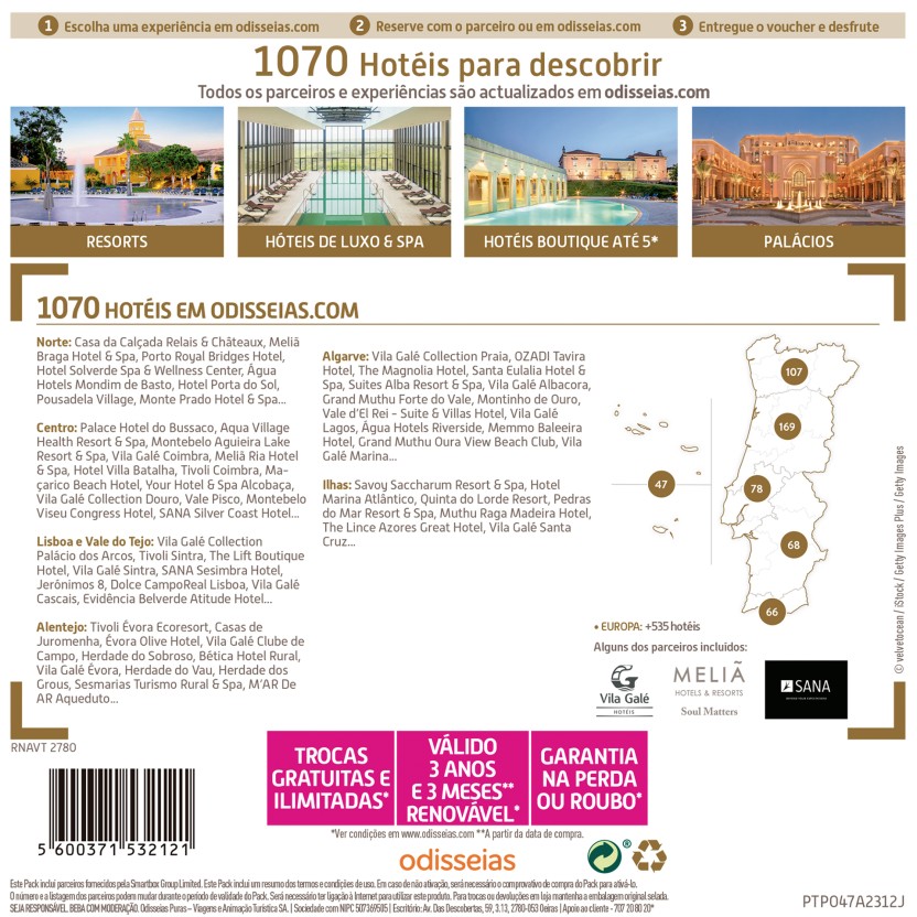 PACK ODISSEIAS MIL & UMA NOITES MAGICAS