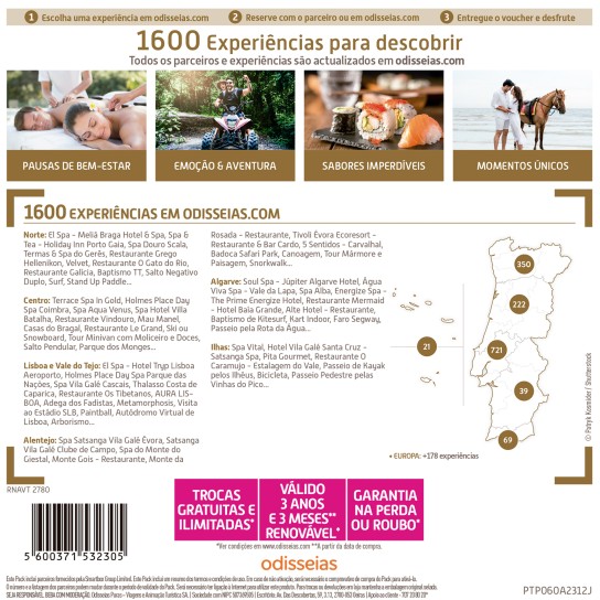 PACK ODISSEIAS AMOR A DOIS - Image product