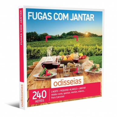 PACK ODISSEIAS FUGAS COM JANTAR