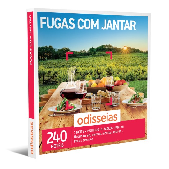 PACK ODISSEIAS FUGAS COM JANTAR - Image product