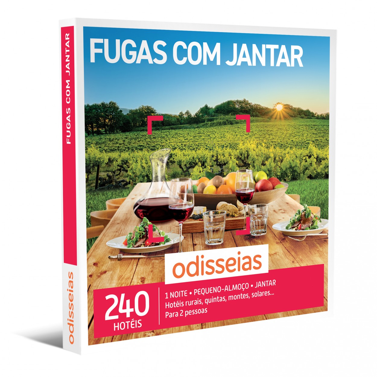 PACK ODISSEIAS FUGAS COM JANTAR