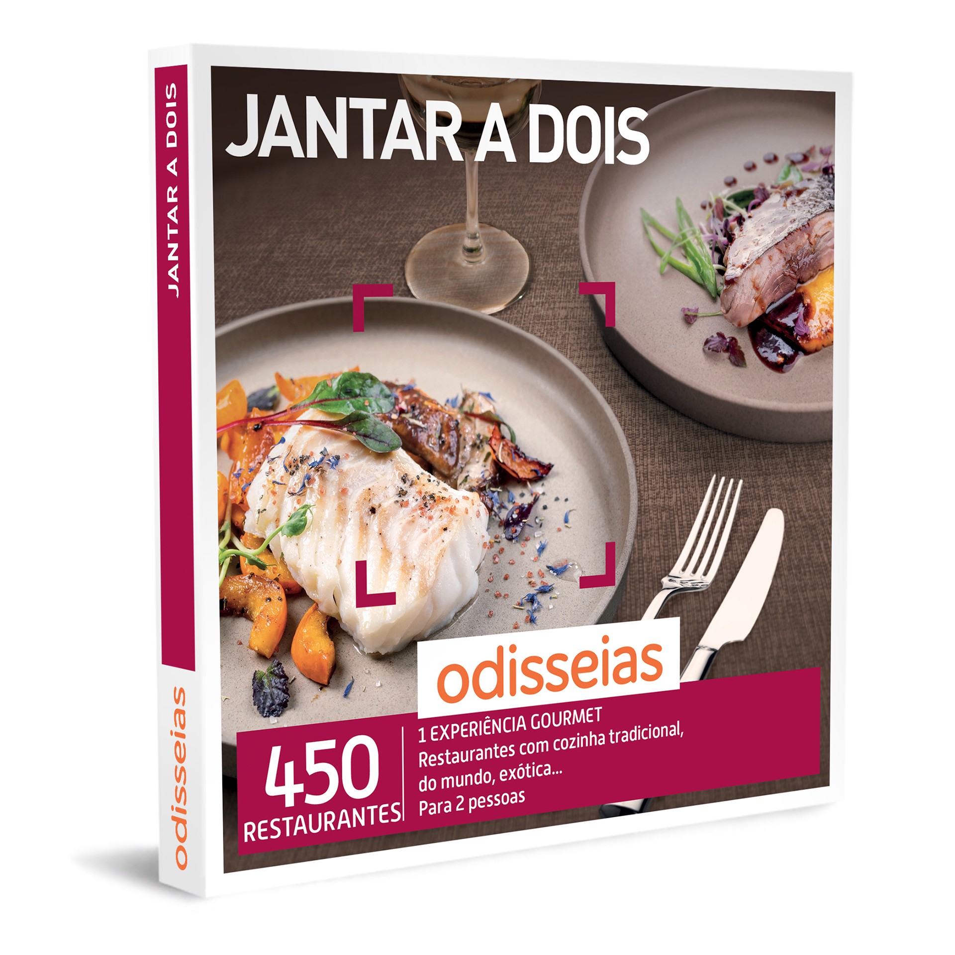 PACK ODISSEIAS JANTAR A DOIS