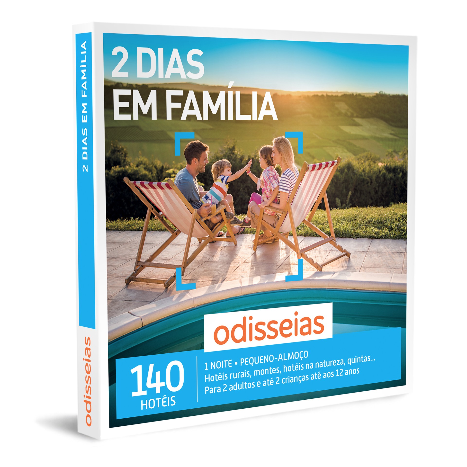 PACK ODISSEIAS 2 DIAS EM FAMILIA