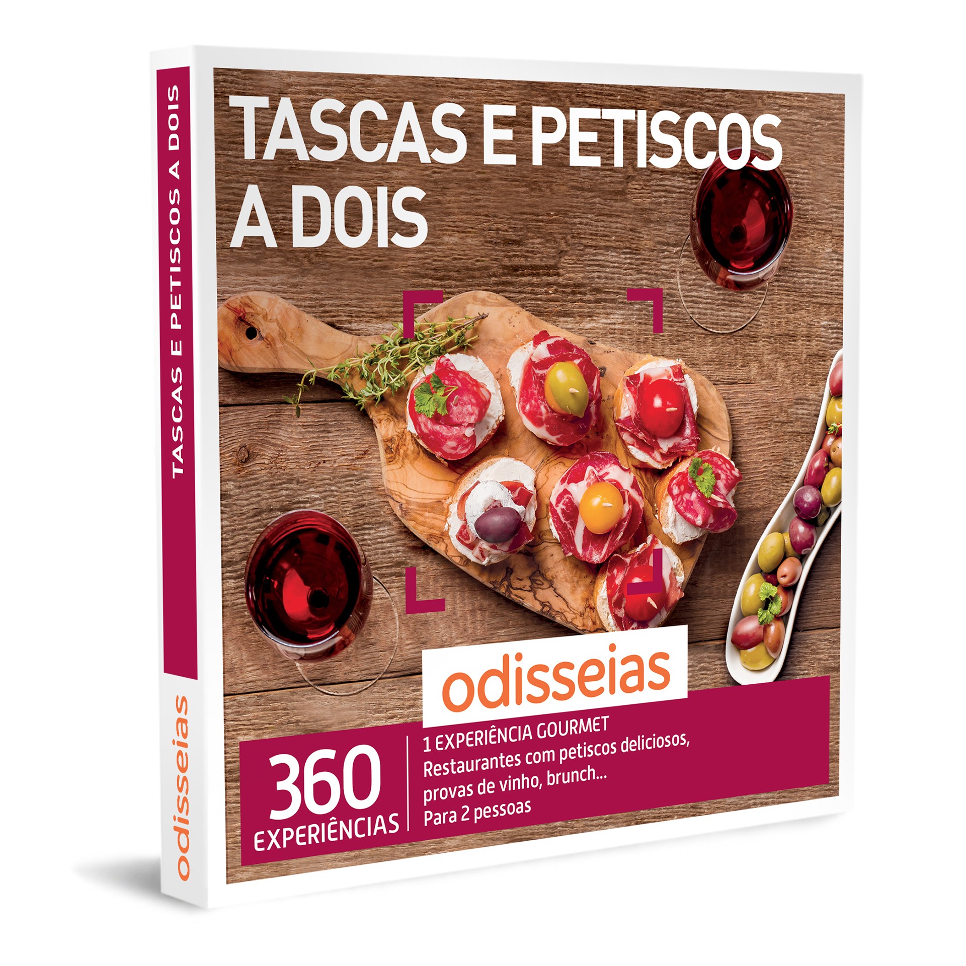 PACK ODISSEIAS TASCAS E PETISCOS A DOIS