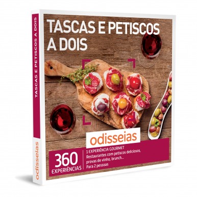 PACK ODISSEIAS TASCAS E PETISCOS A DOIS