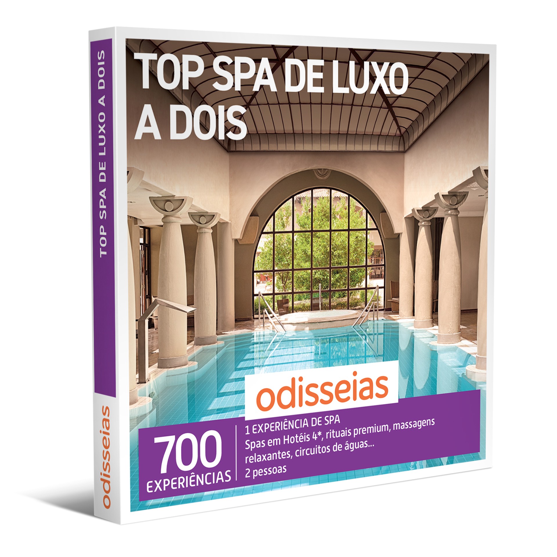 PACK ODISSEIAS TOP SPA DE LUXO A DOIS