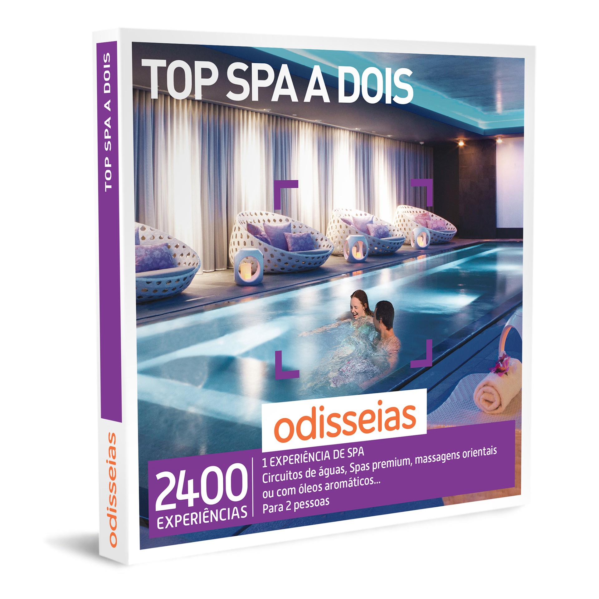 PACK ODISSEIAS TOP SPA A DOIS