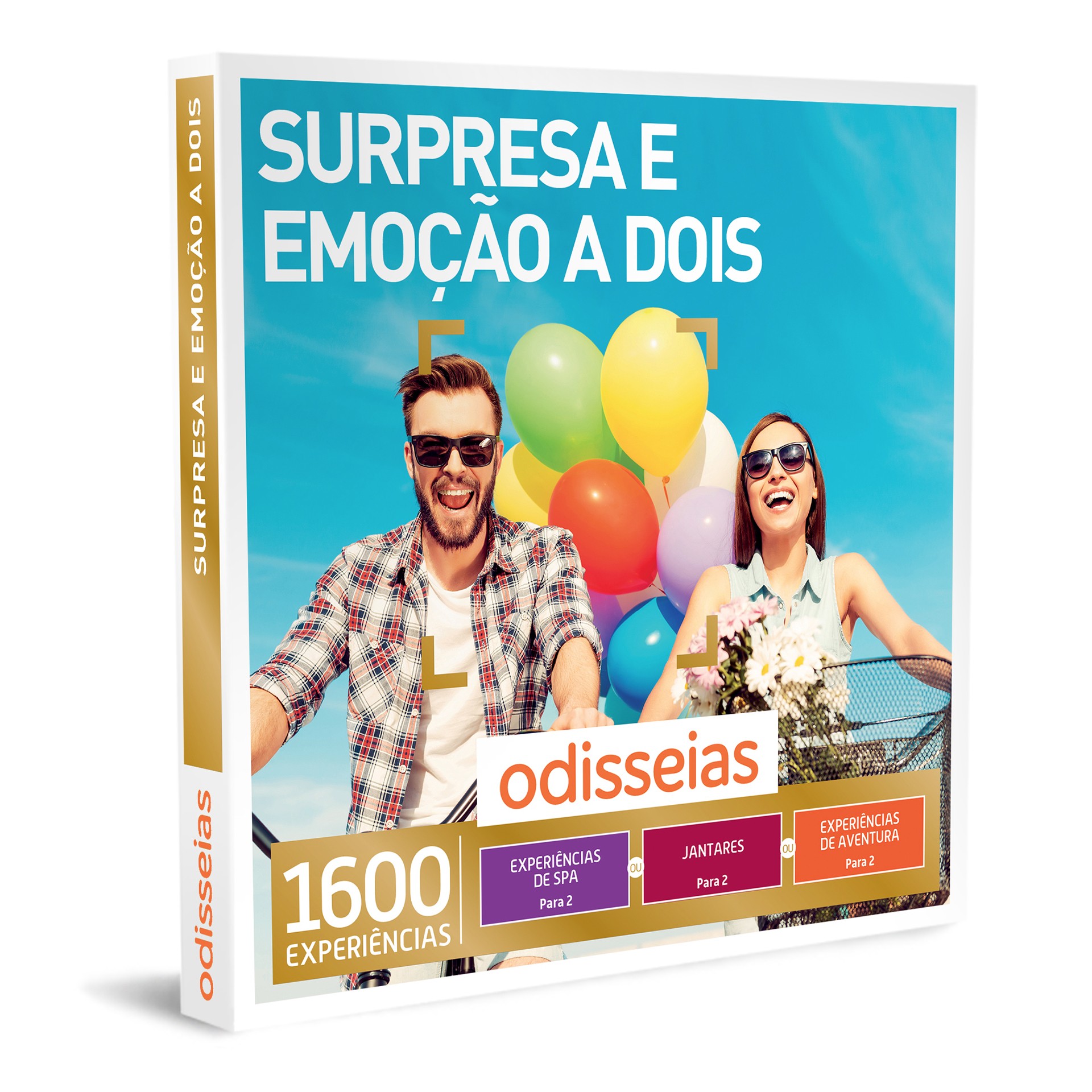 PACK ODISSEIAS SURPRESA E EMOÇAO A DOIS