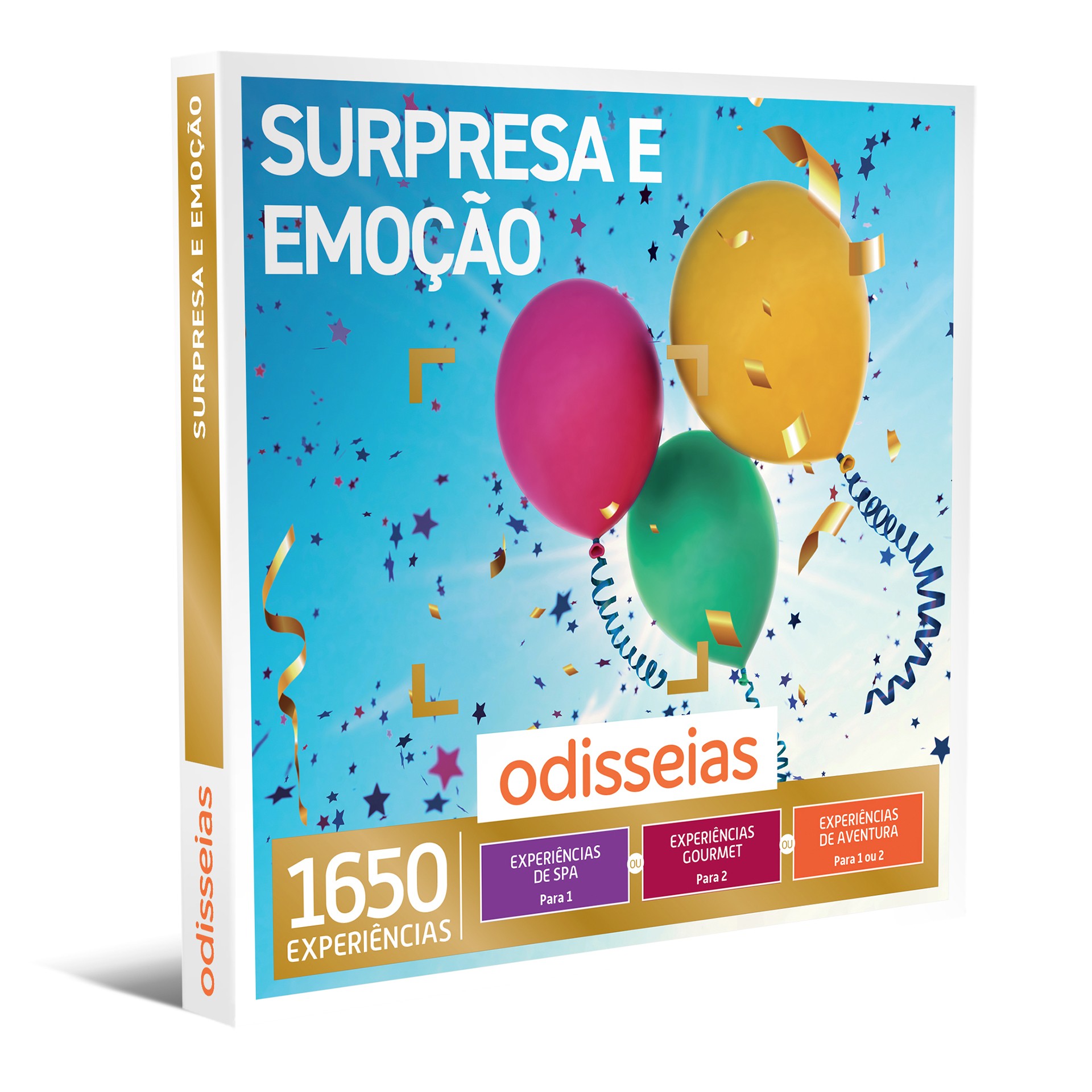 PACK ODISSEIAS SURPRESA E EMOÇÃO