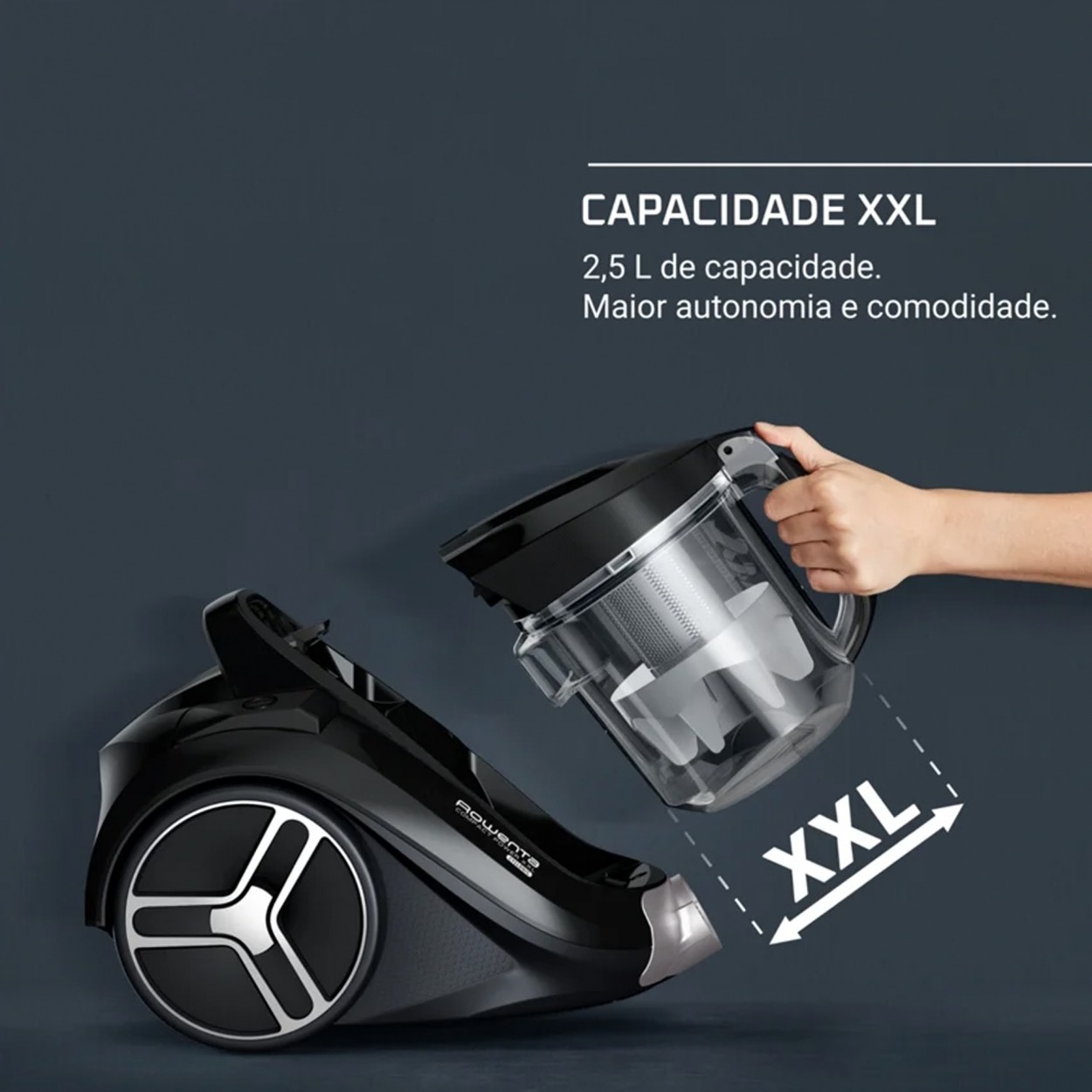 Aspirador sem Saco ROWENTA RO4B75EA