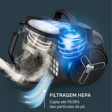 Aspirador sem Saco ROWENTA RO7C89EA Aspirador sem Saco ROWENTA RO7C89EA