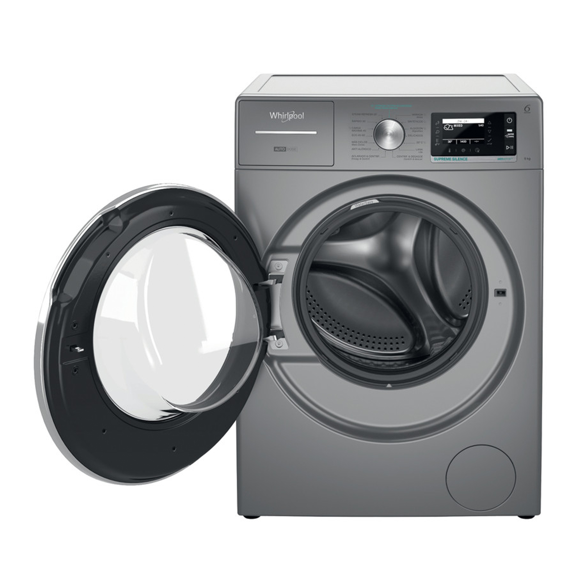 Máquina de Lavar Roupa WHIRLPOOL W8 99ADS SILENCE SPT
