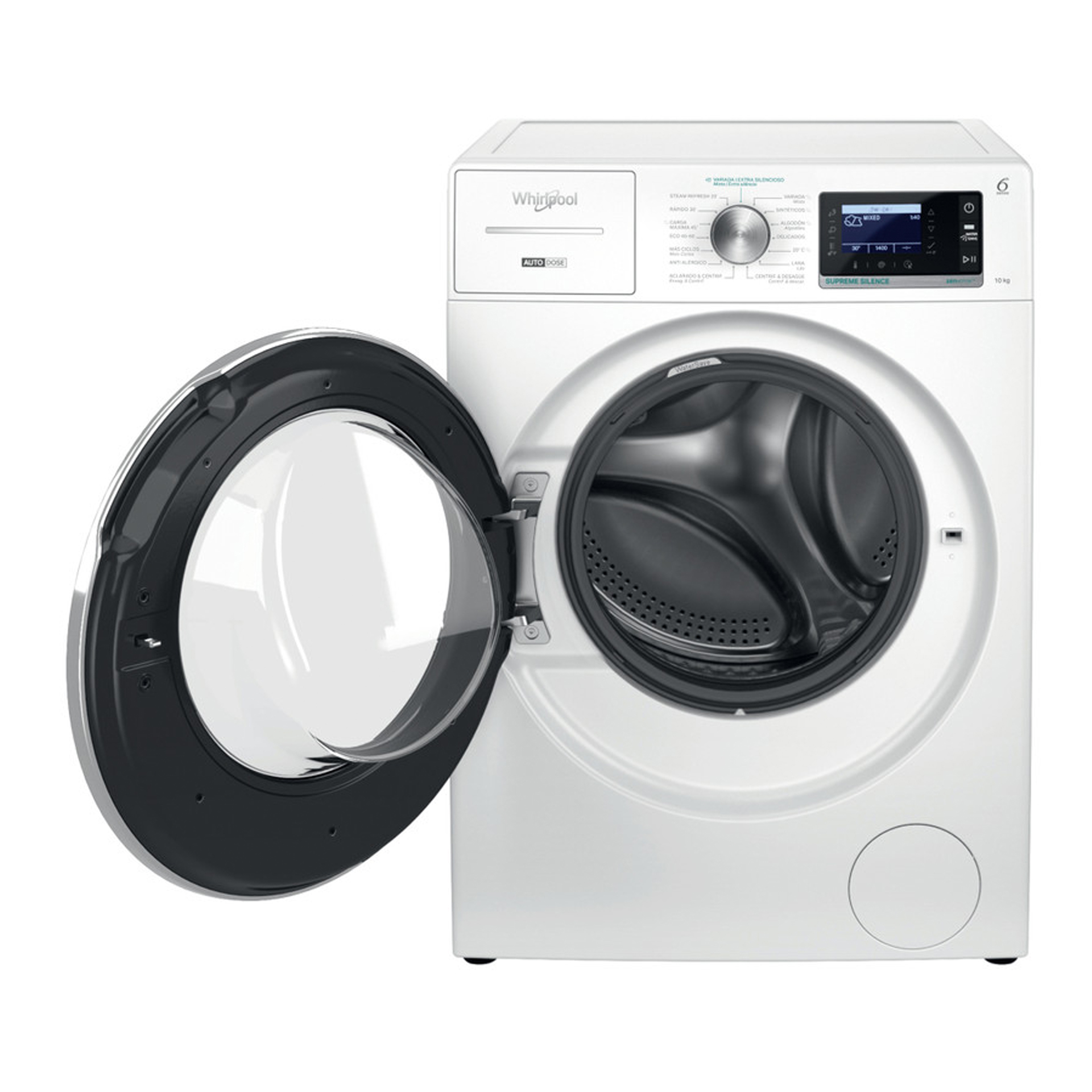 Máquina de Lavar Roupa WHIRLPOOL W8 09AD SILENCE SPT