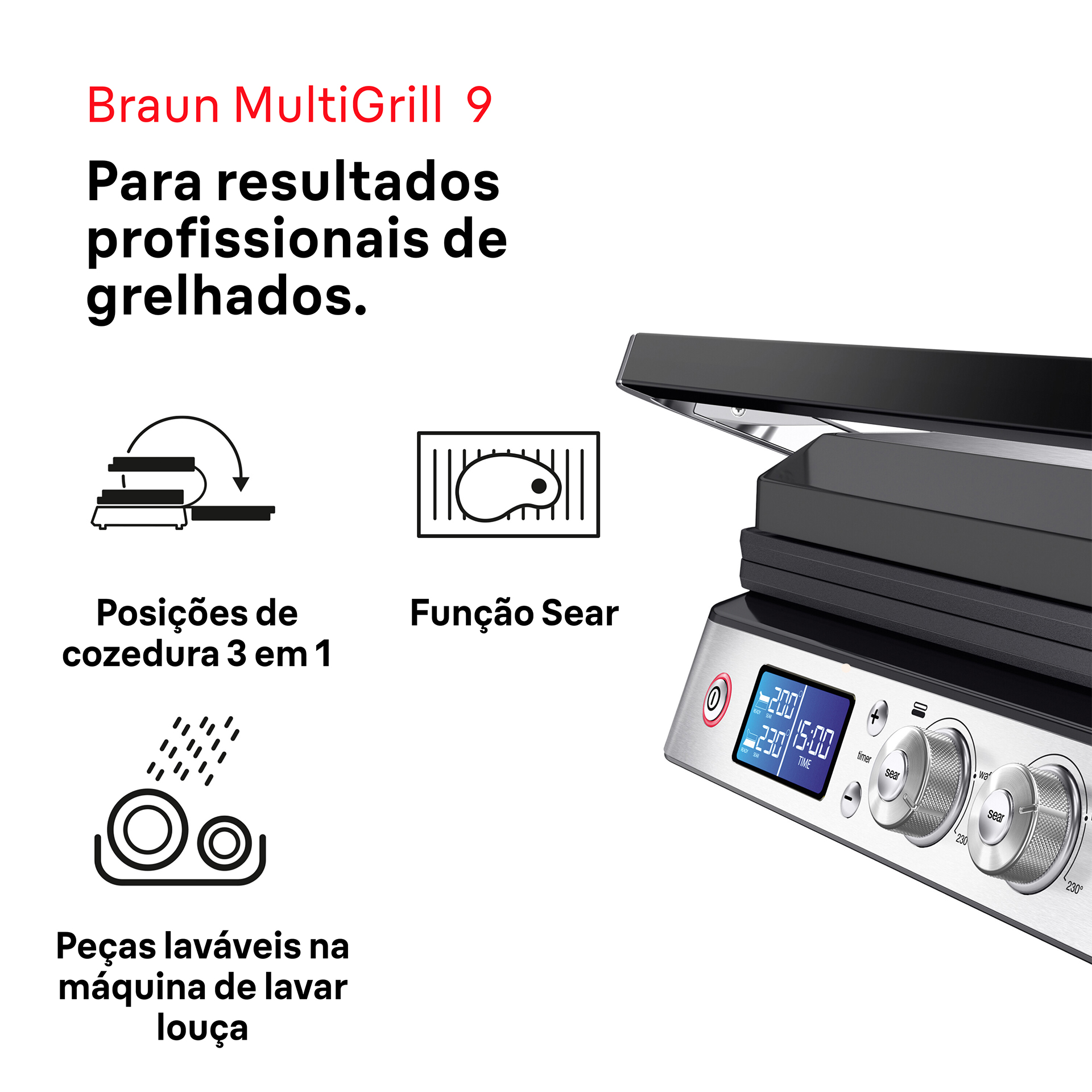 Grelhador Braun CG9040