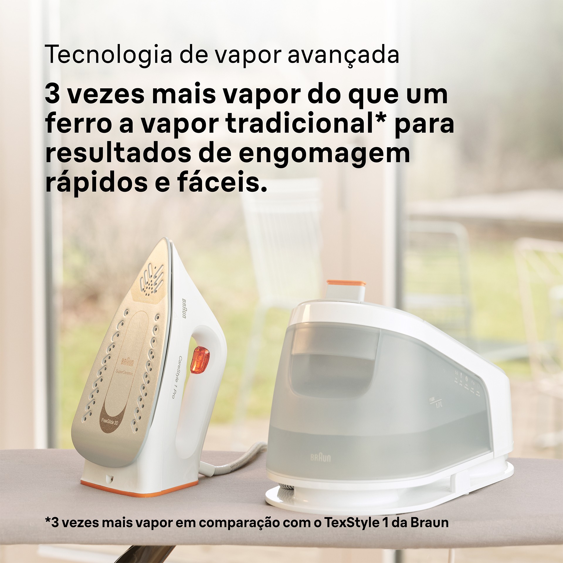 Ferro com Caldeira BRAUN IS1511WH