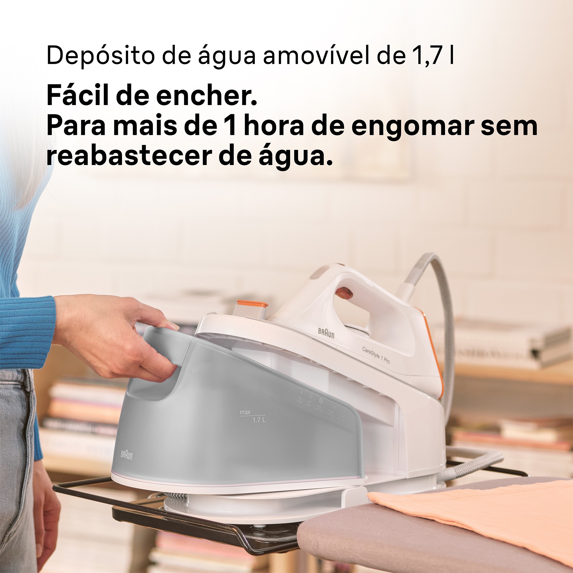 Ferro com Caldeira BRAUN IS1511WH