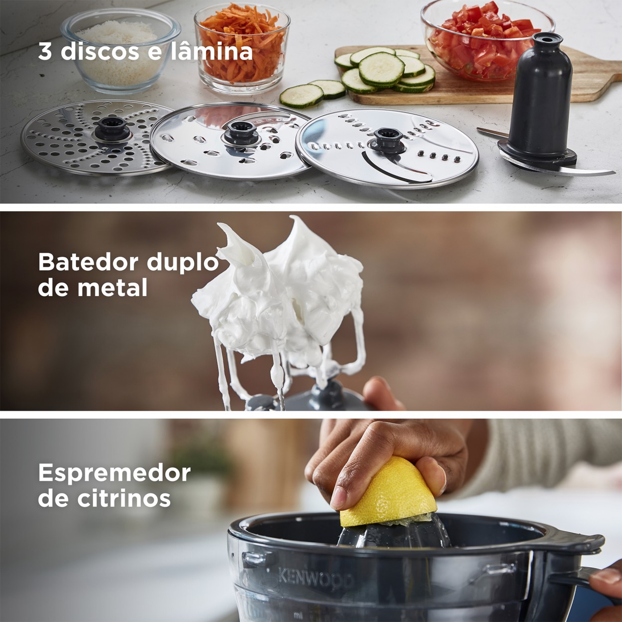 Processador de Alimentos KENWOOD FDM301SS