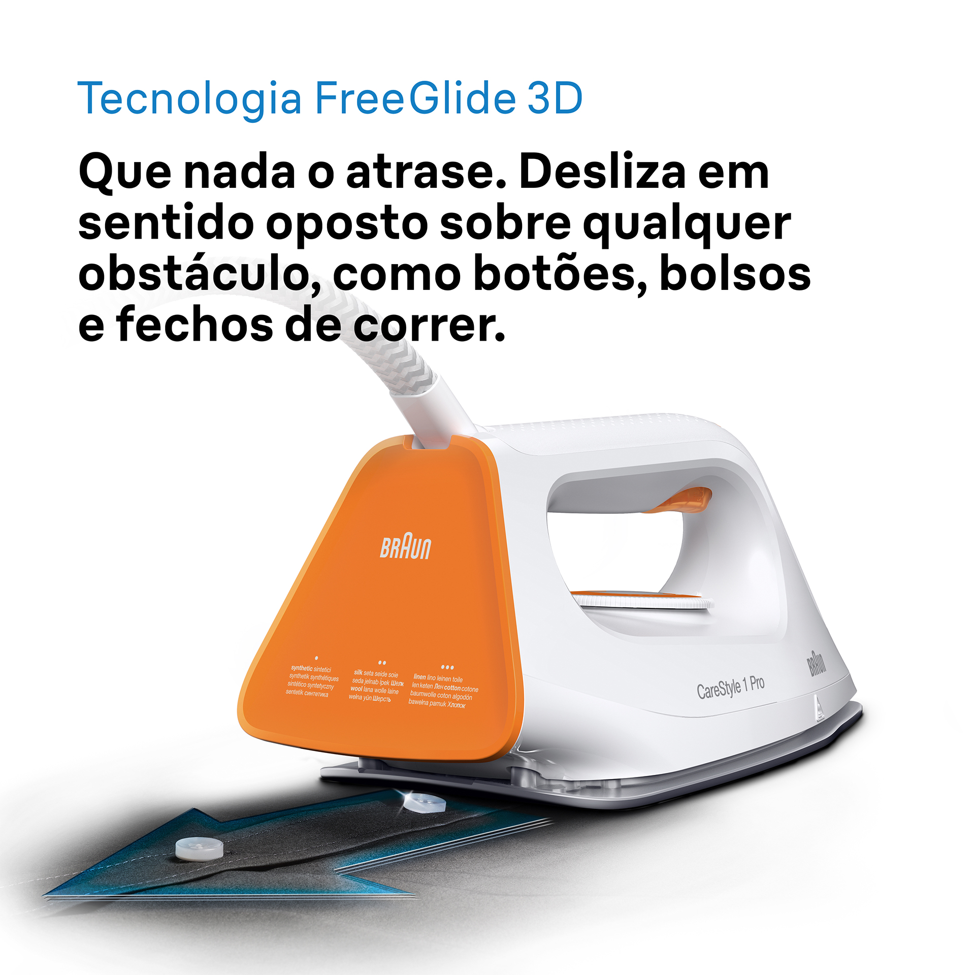 Ferro com Caldeira BRAUN IS1511WH