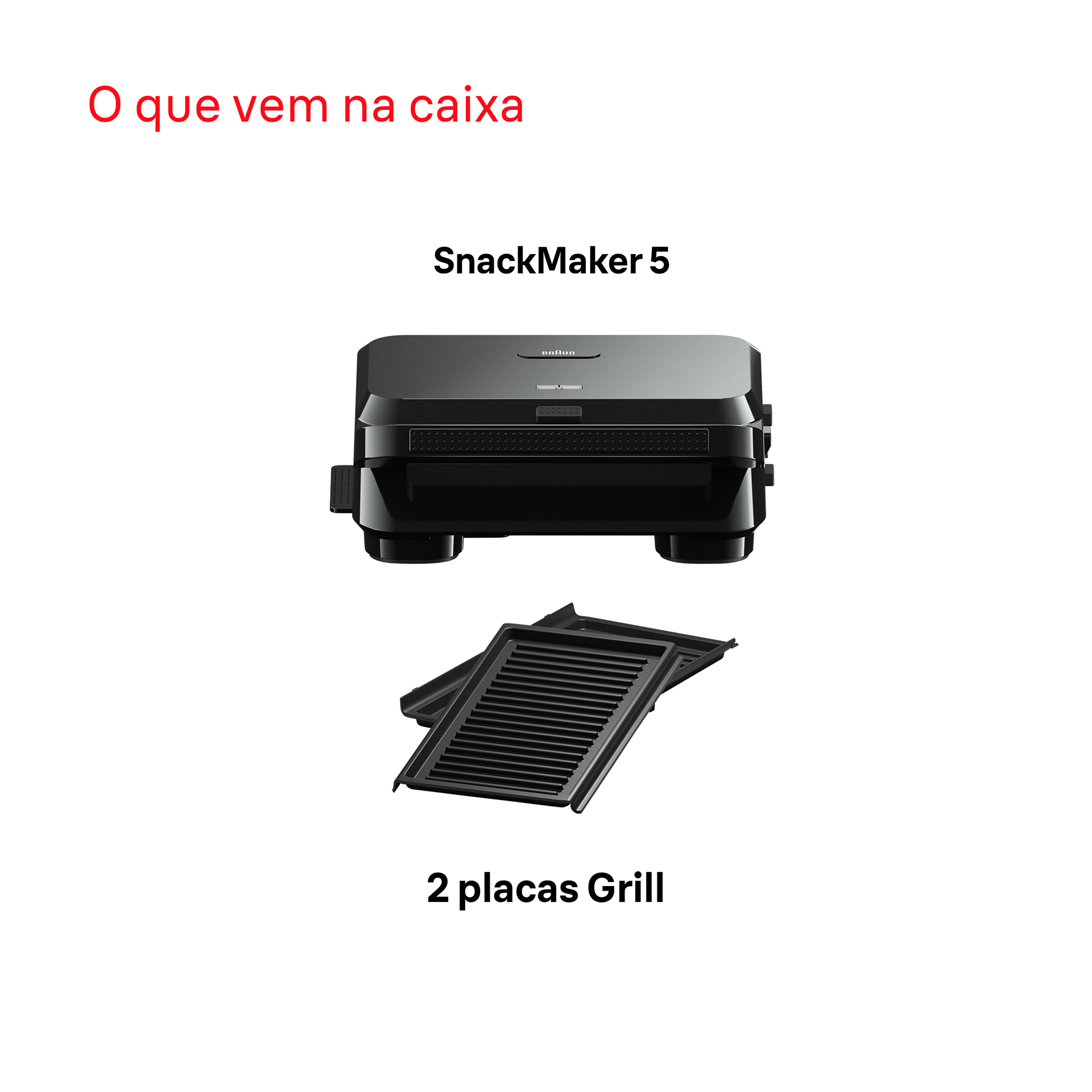 Grelhador Braun SM5001