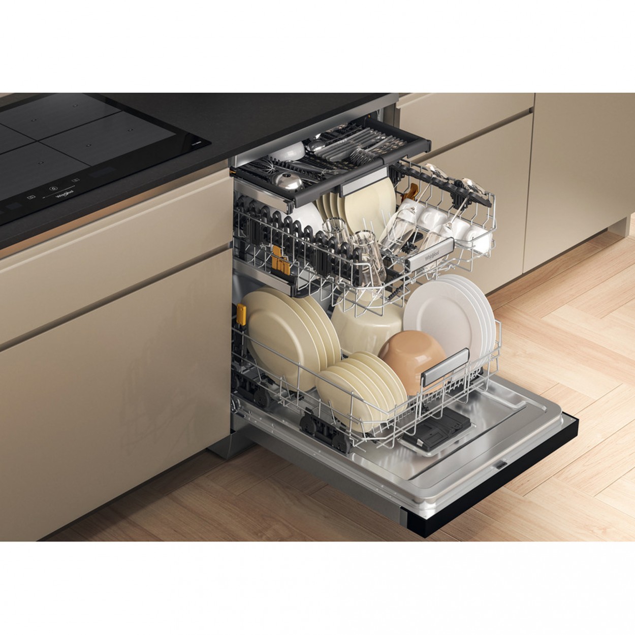 Máquina de Lavar Loiça WHIRLPOOL W7F HS51 X
