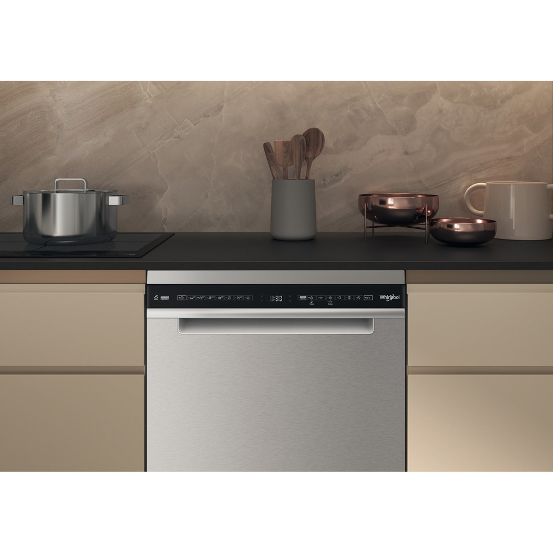 Máquina de Lavar Loiça WHIRLPOOL W7F HS51 X