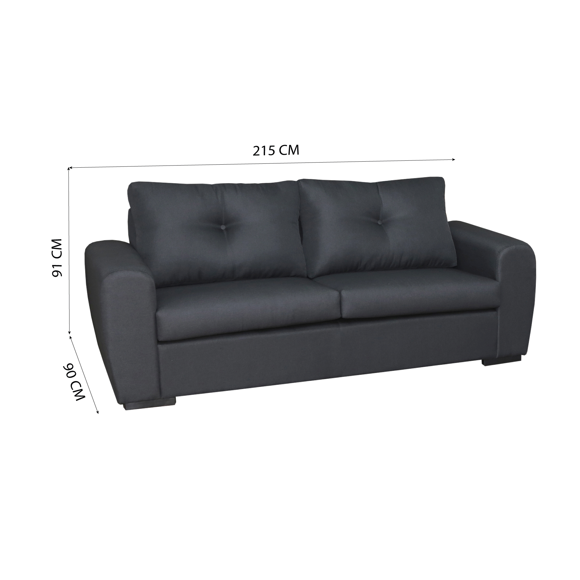 Sofá 3 lugares. JOM Sintra