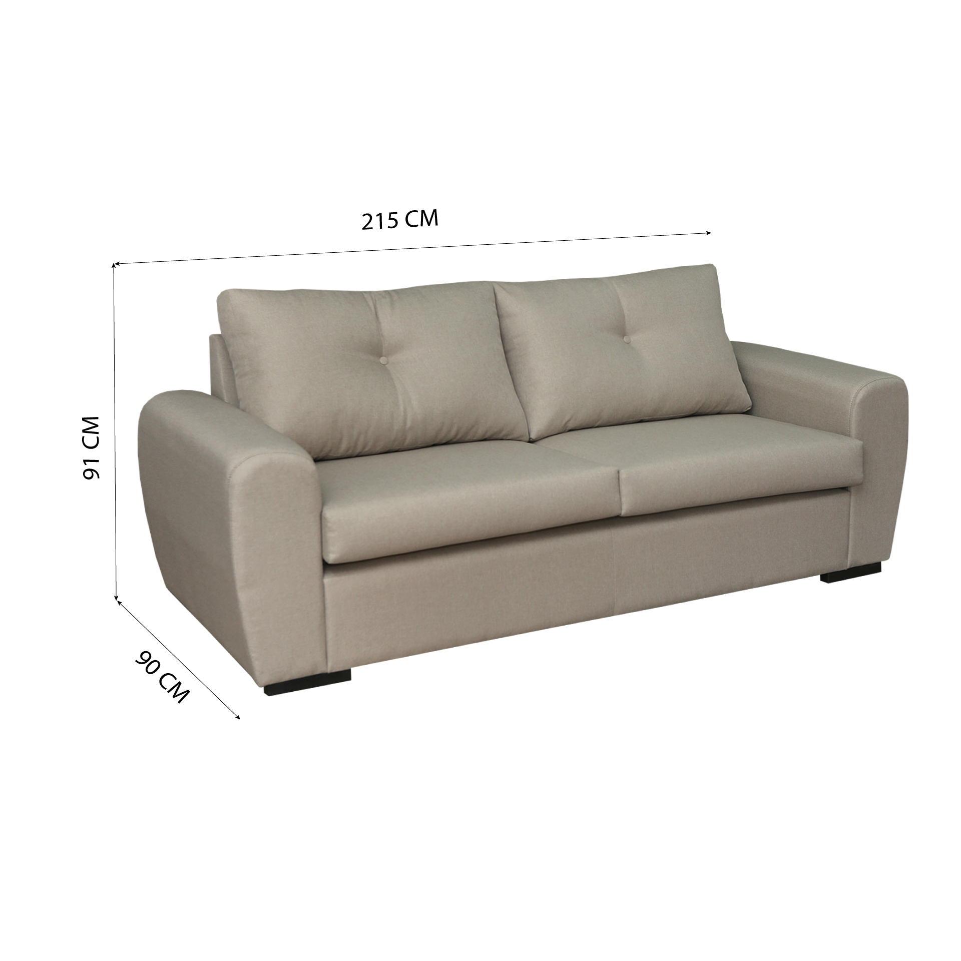 Sofá 3 lugares JOM Sintra