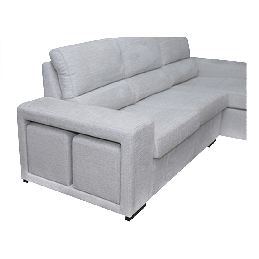 Sof� com Chaise direito JOM Florida