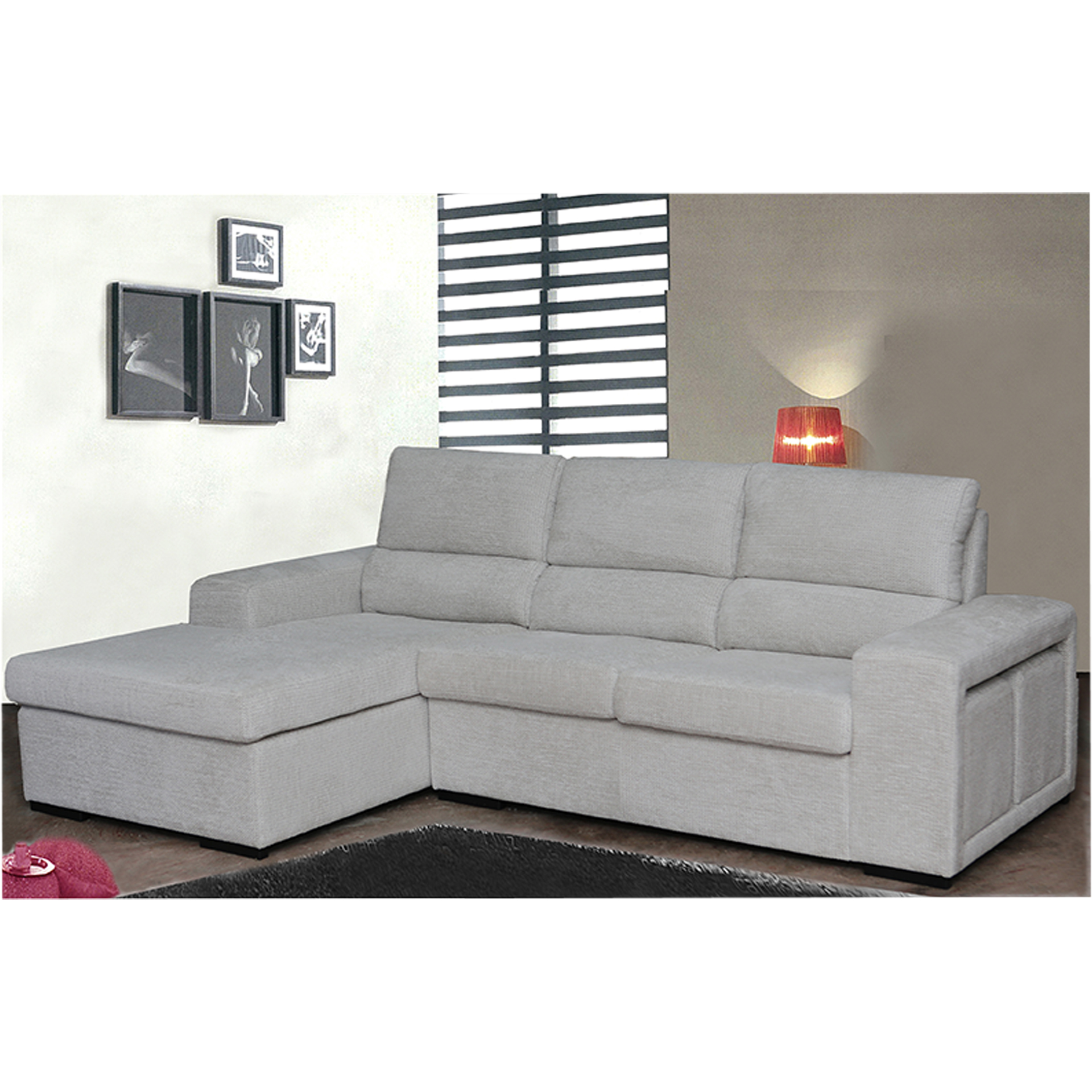 Sofá com Chaise JOM Florida