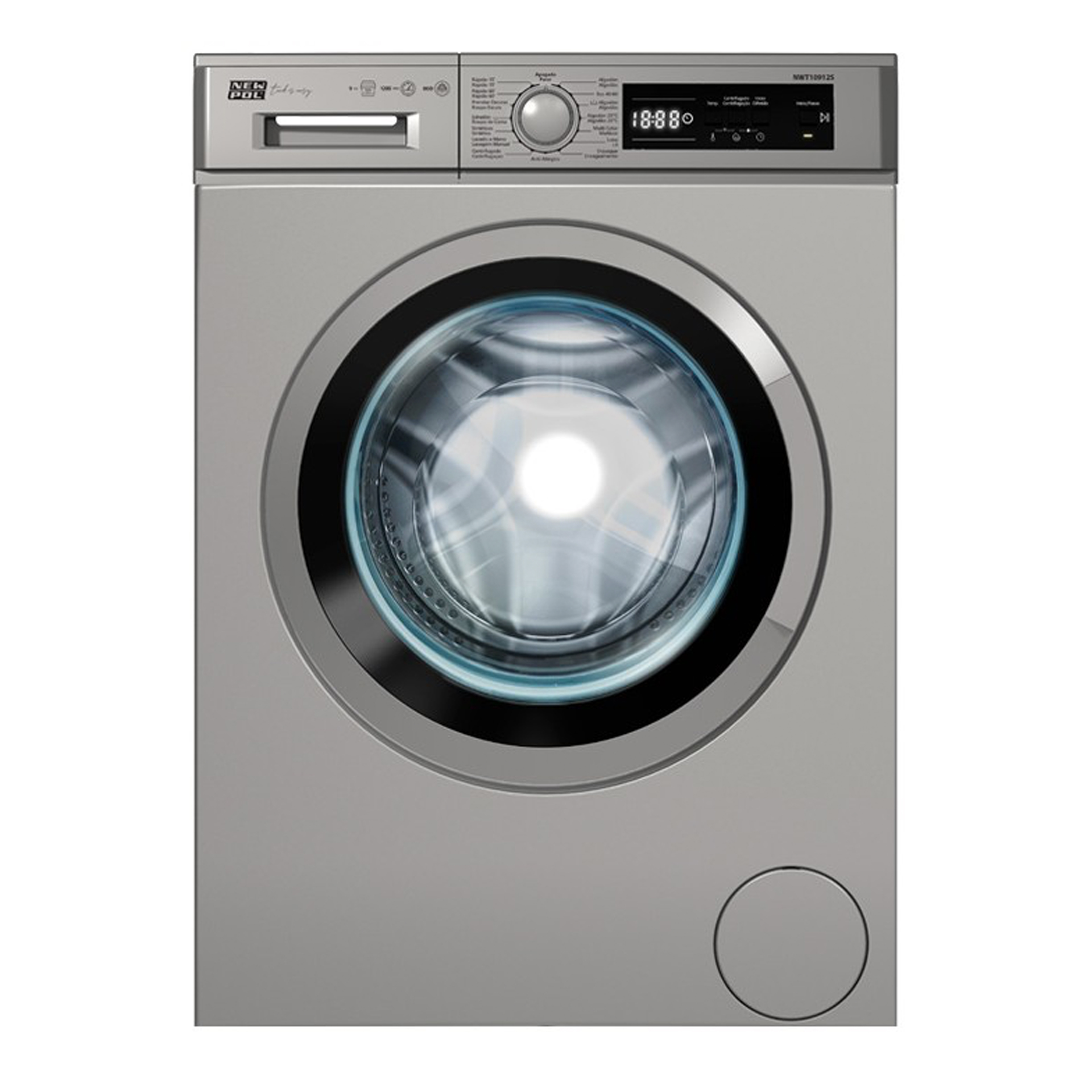 Máquina de Lavar Roupa New Pol NWT10912S