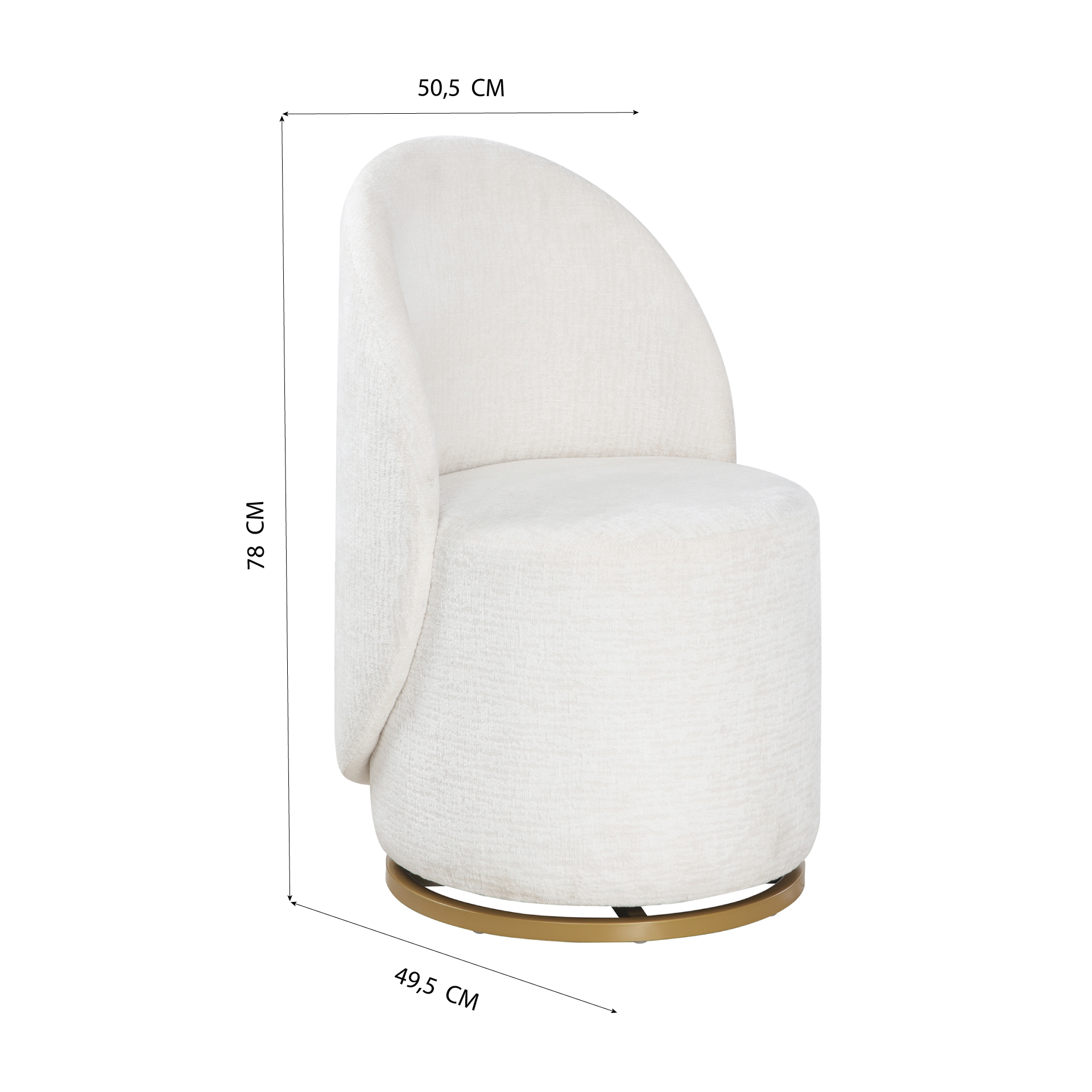 Cadeirão Rotativo JOM TREVINO