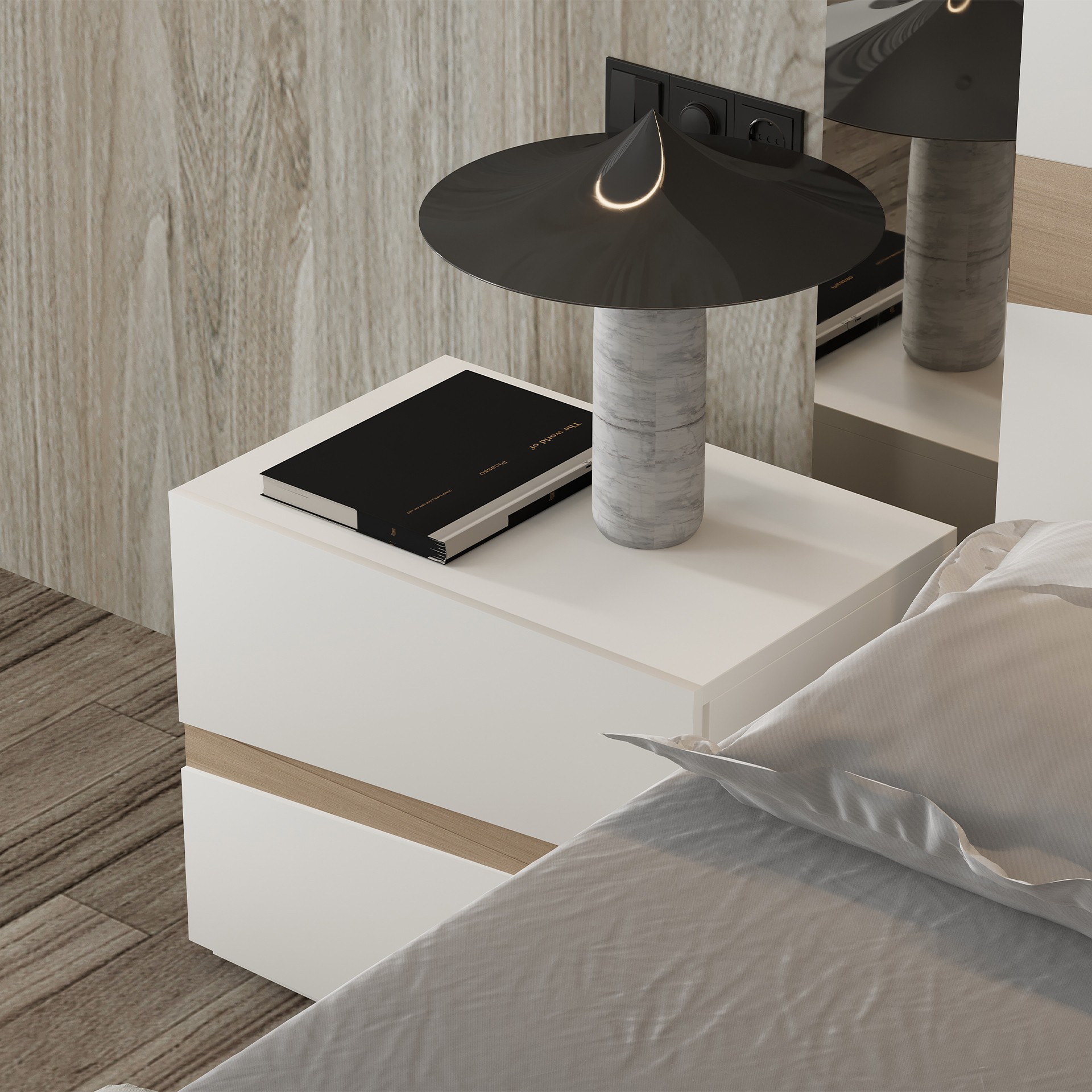 Mesa de Cabeceira JOM Dubai Crv