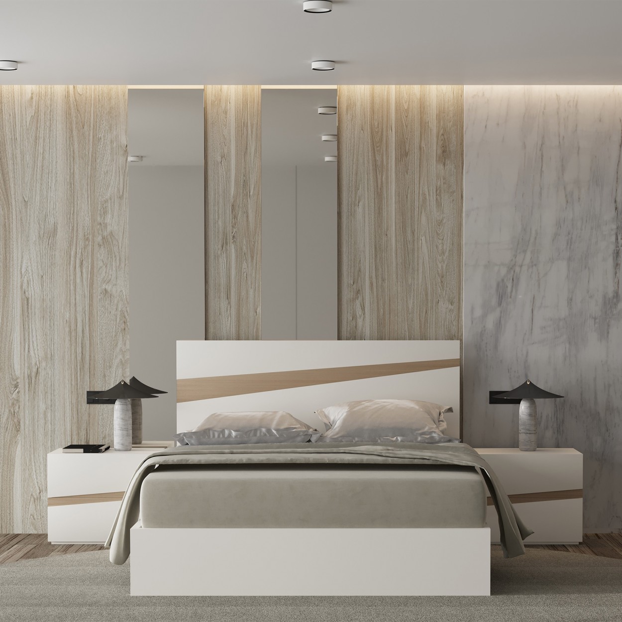 Cama de casal JOM Dubai Crv