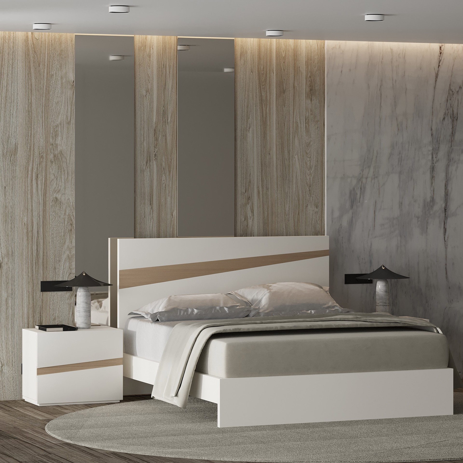 Cama de casal JOM Dubai Crv