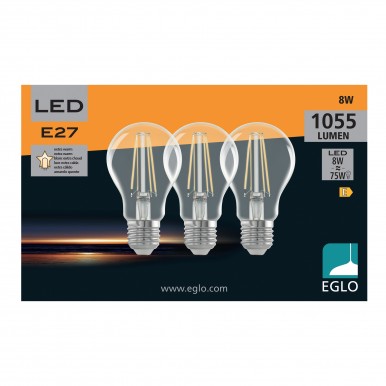Pack 3  lmpadas EGLO 113127