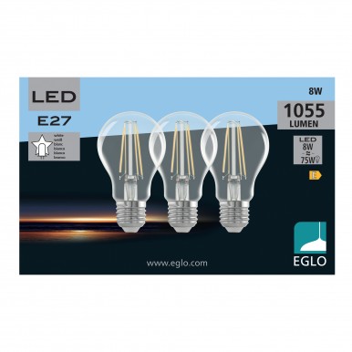 Pack 3  lmpadas EGLO 113128