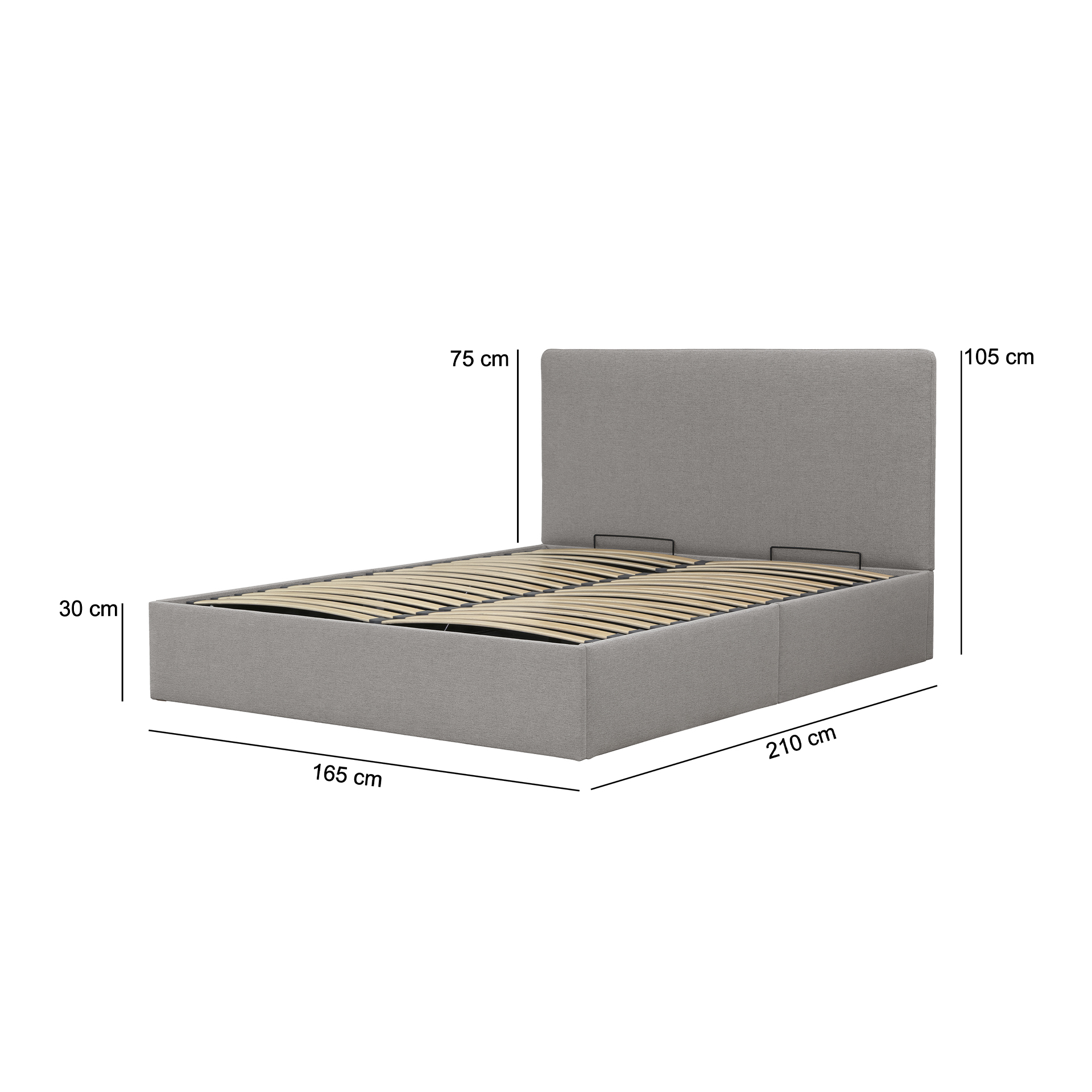 Cama de casal JOM Toulon