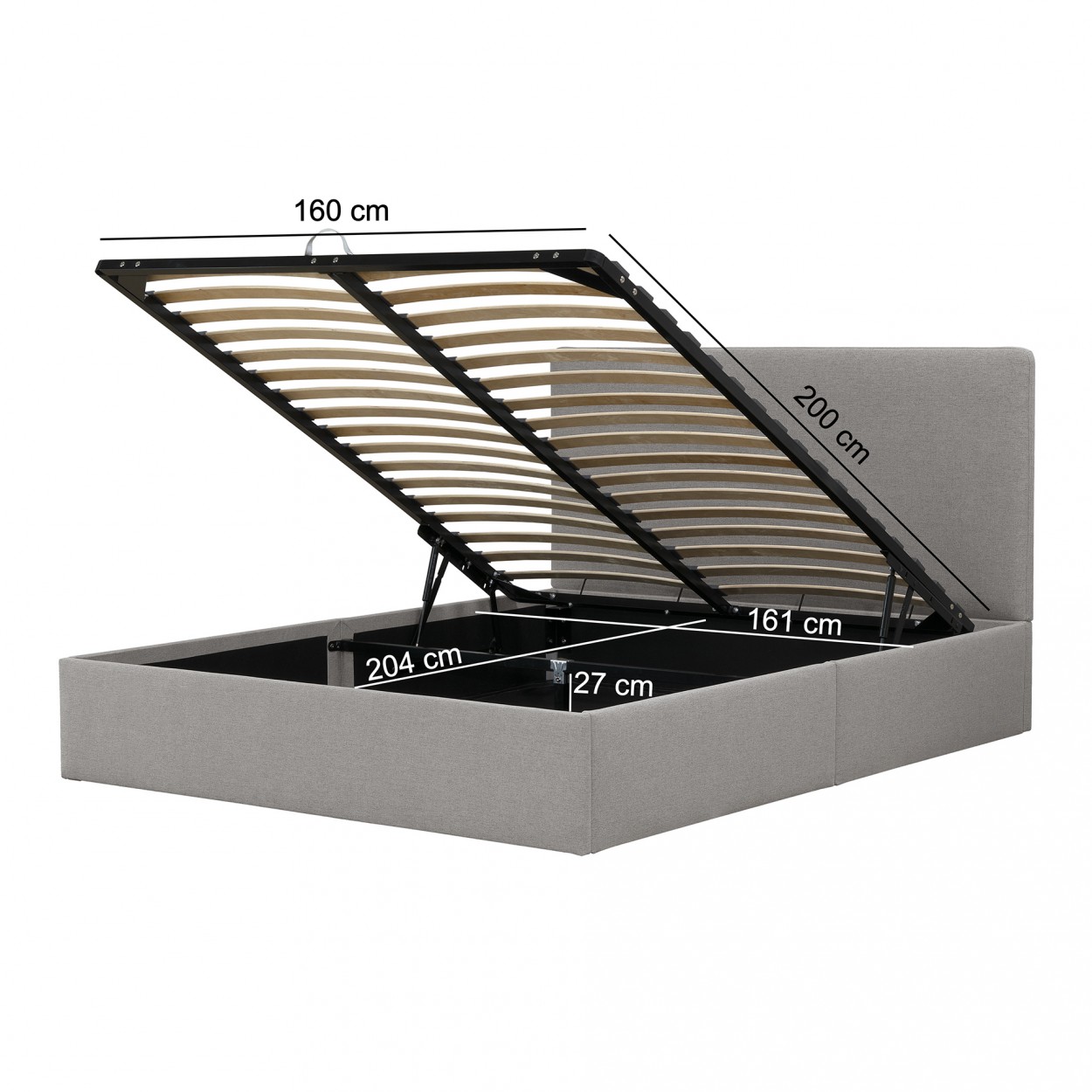 Cama de casal JOM Toulon