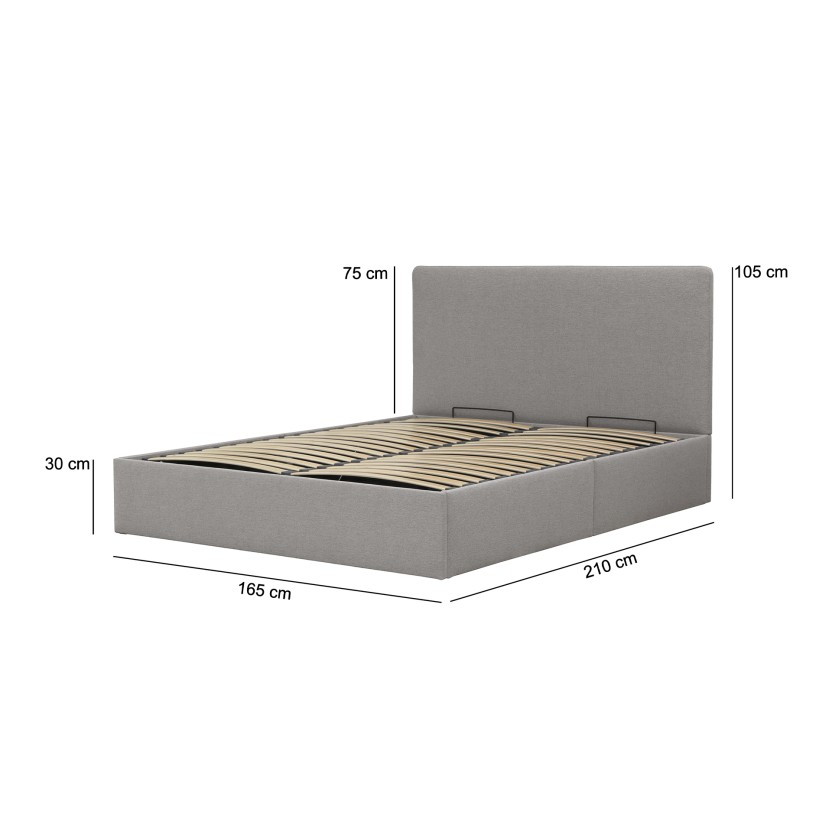 Cama de casal JOM Toulon