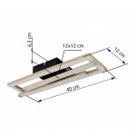 Candeeiro Teto GLOBO HANDELS 672843G HIGHWAY