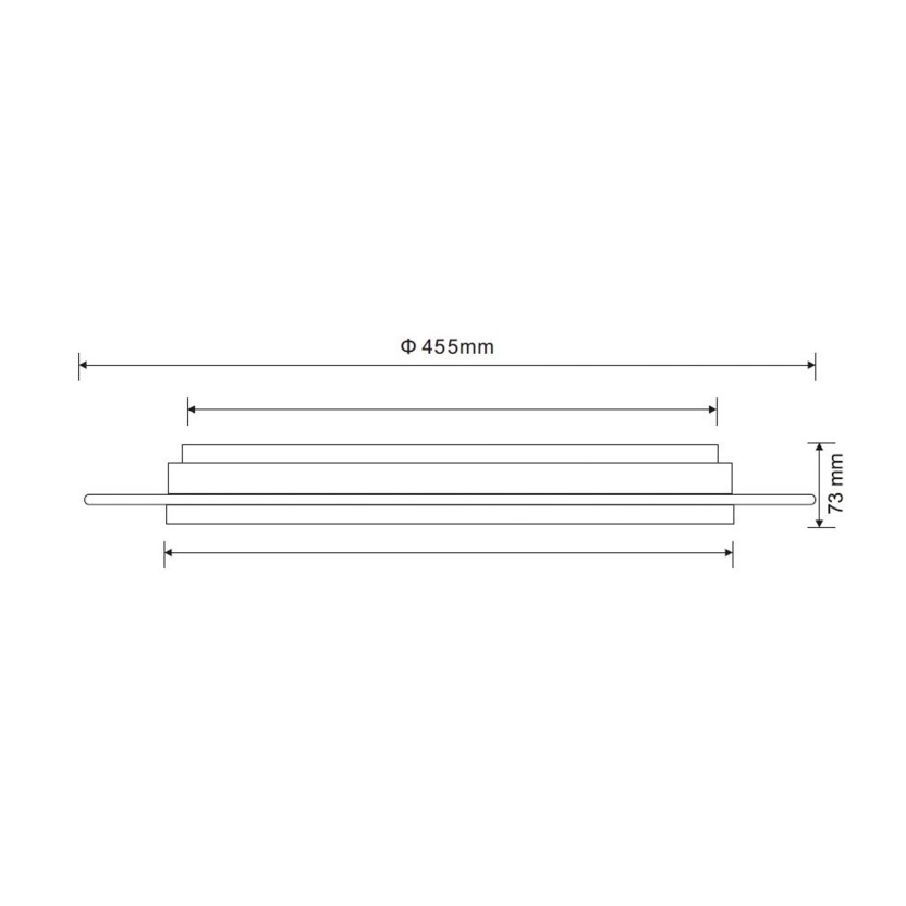 Candeeiro teto GLOBO 41310-30 OPTIMA