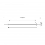 Candeeiro teto GLOBO 41310-30 OPTIMA Candeeiro teto GLOBO 41310-30 OPTIMA