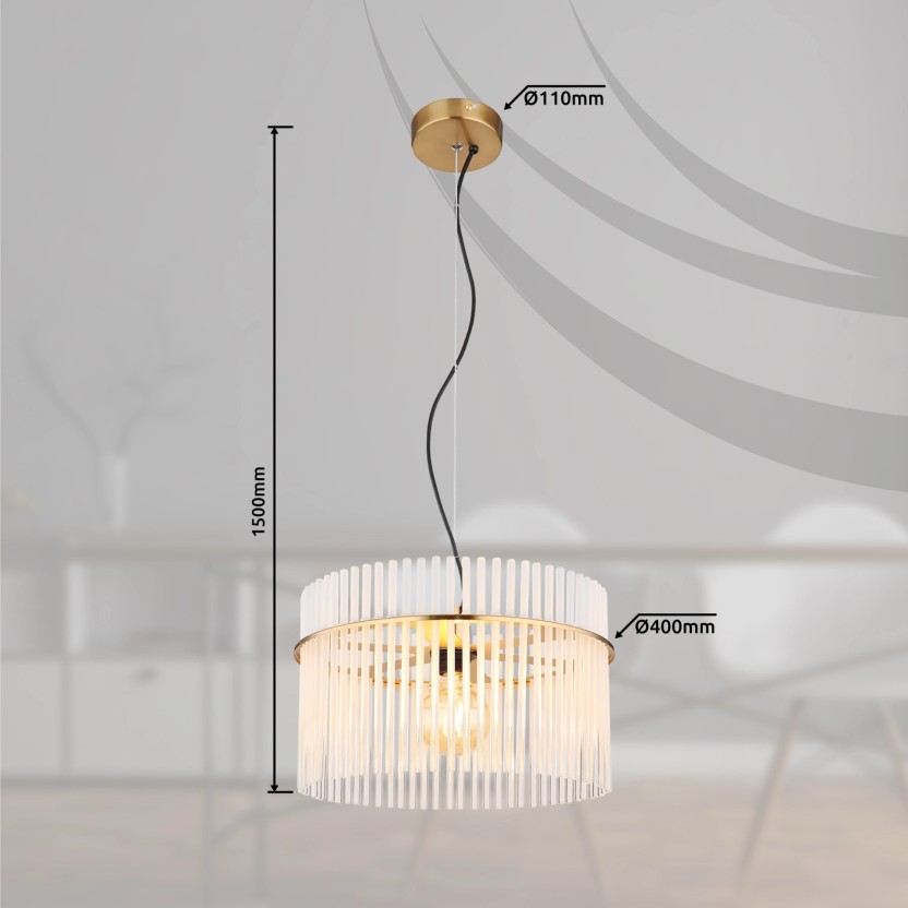 Candeeiro suspenso GLOBO 15698HM GORLEY
