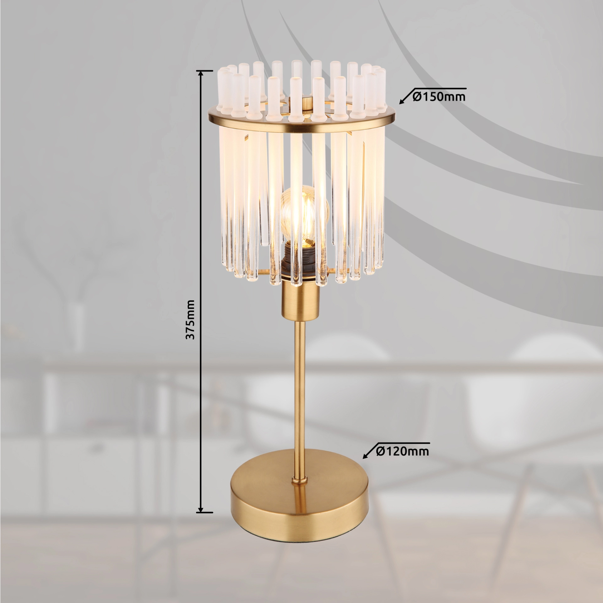 Candeeiro mesa GLOBO LIGHTING 15698TM GORLEY