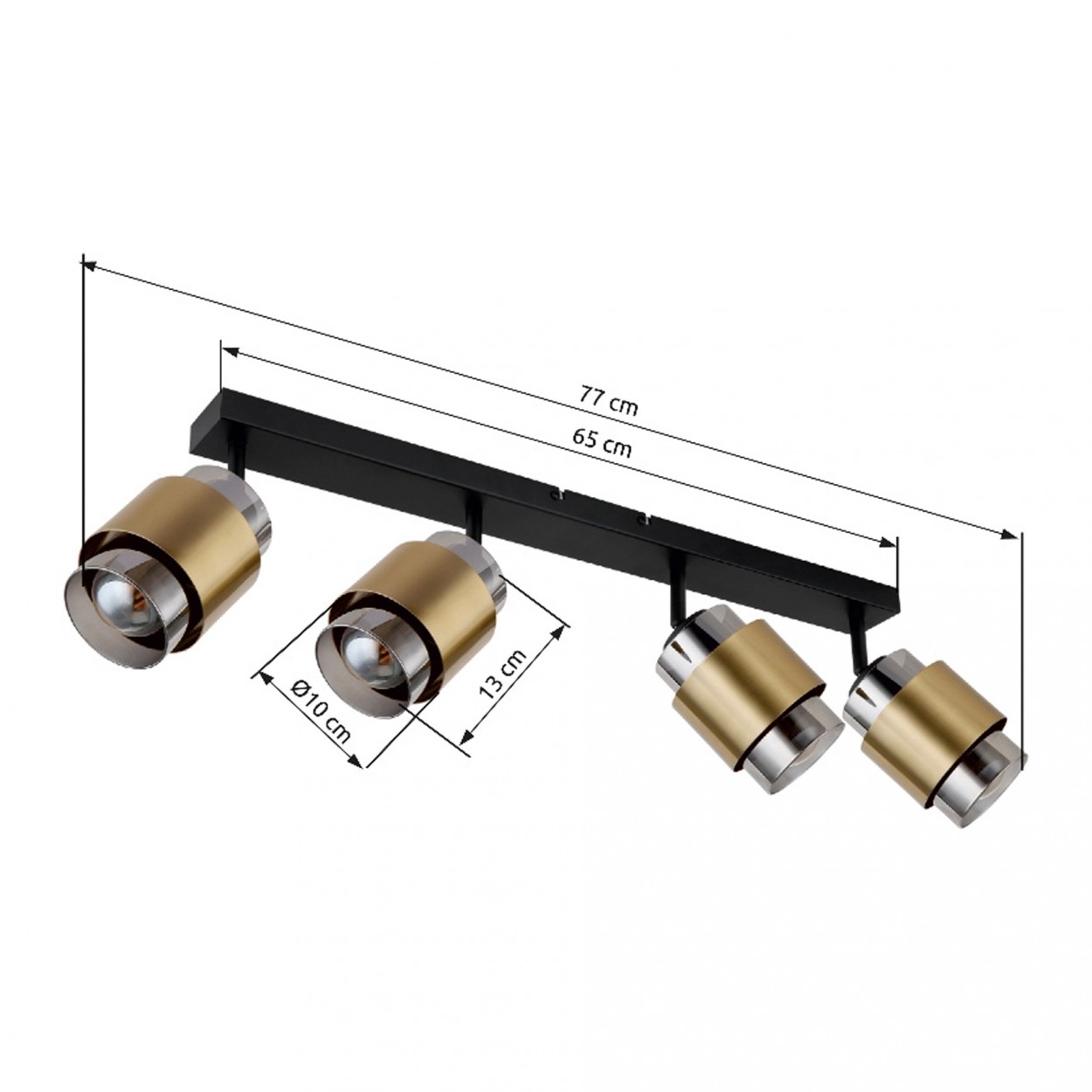 Candeeiro Aplique GLOBO HANDELS 15560-4 MILLEY