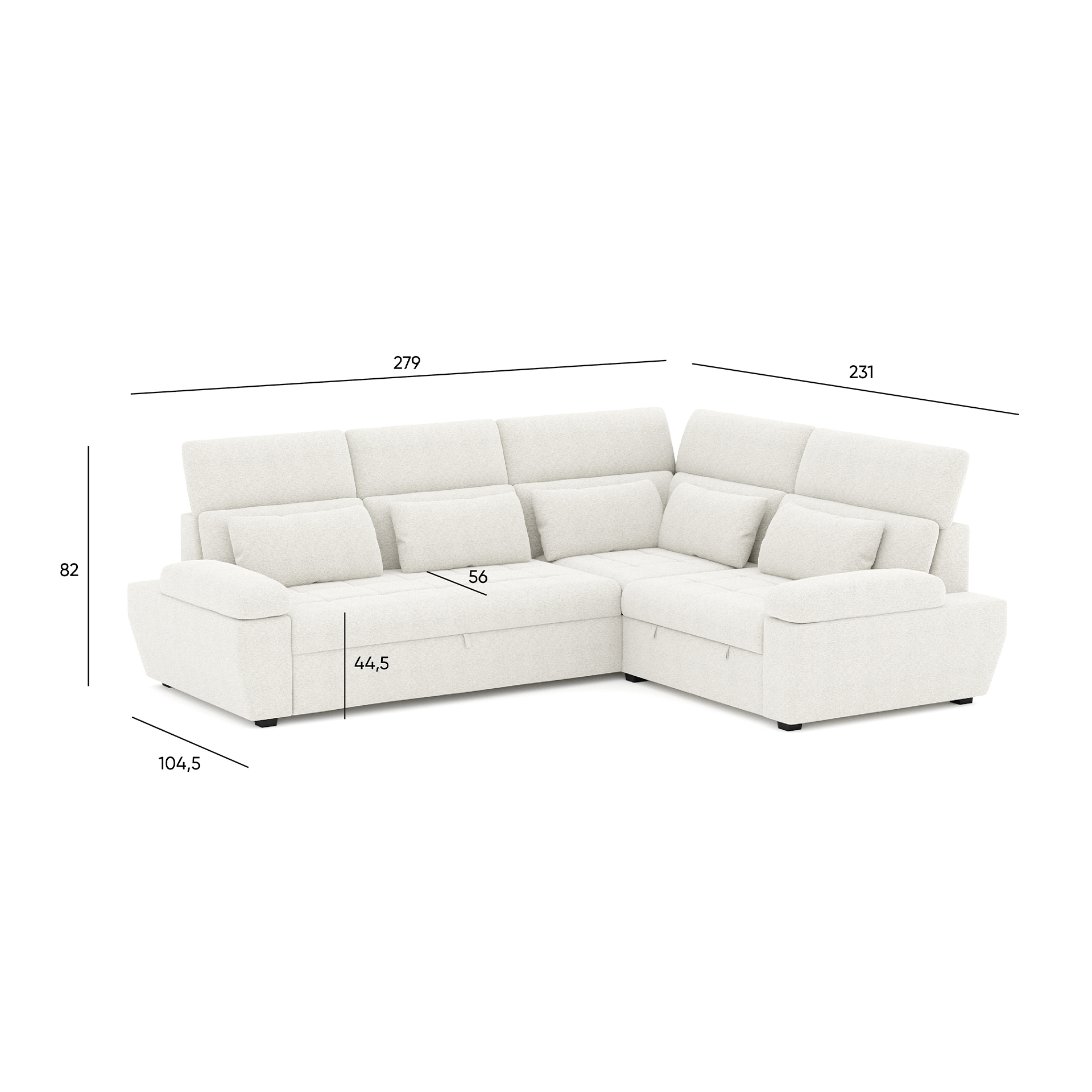 Sofa de canto JOM PENN