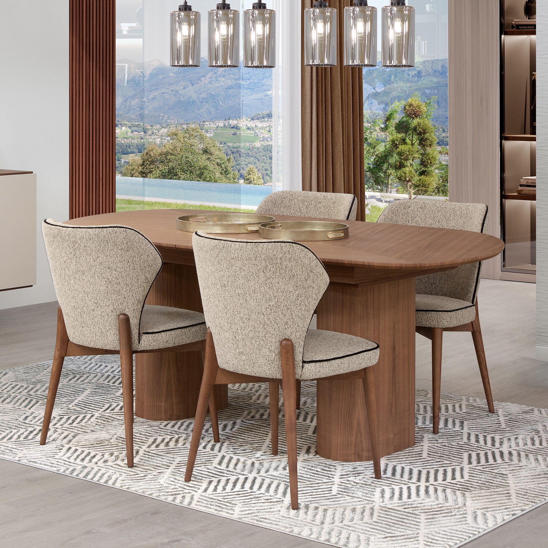 Mesa de Jantar VITTON VIT140