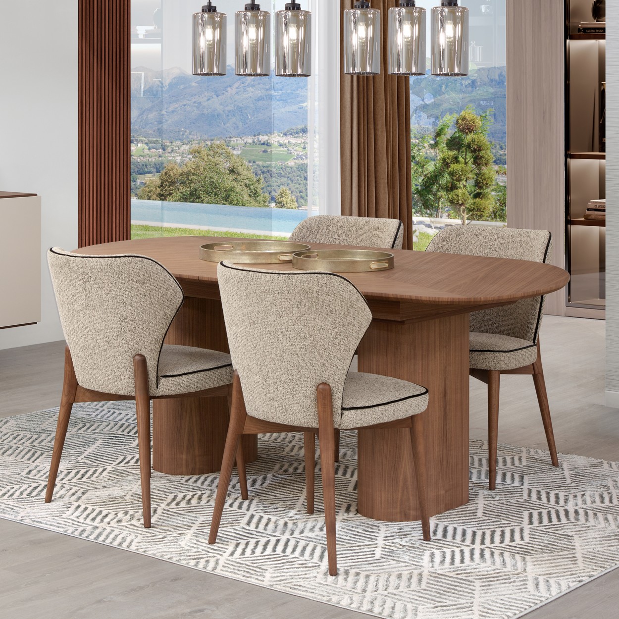 Mesa de Jantar VITTON VIT140